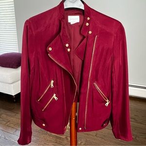 Club Monaco Motorcycle Jacket